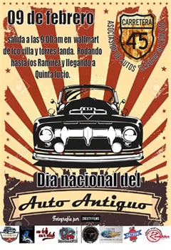 Día Nacional del Automóvil Antiguo León Guanajuato 2020