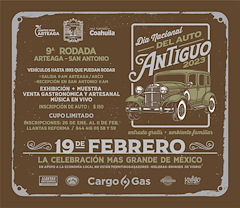Dia Nacional del Auto Antiguo - 9a Rodada Arteaga - San Antonio