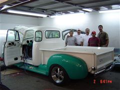 RESTAURACION DE PICK UP CHEVROLET 1951 - montaje y armado de CARROCERIA