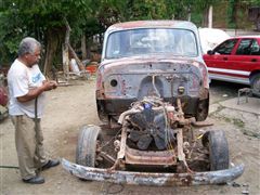 Restauración Chevy Pick Up 3100 1954 - DESARME