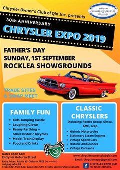 30th Chrysler Expo 2019