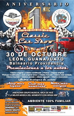 1er Aniversario Classic Car Show León Guanajuato