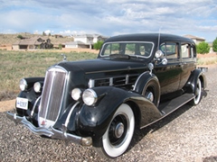 1937 Pierce Arrow limousine