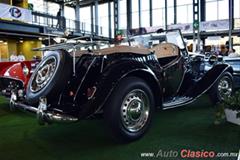 1951 MG TD. Motor 4L de 1,250cc que desarrolla 58hp.