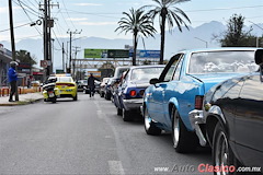 Desfile Monterrey Día Nacional del Auto Antiguo - Concentración del contingente - Parte 2