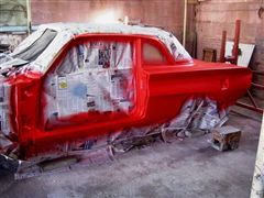 PONTIAC TEMPEST LEMANS 1962 - PINTURA  2a ETAPA (UNIBODY)