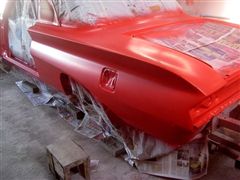 PONTIAC TEMPEST LEMANS 1962 - PINTURA  2a ETAPA (UNIBODY)