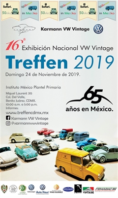 16a Exhibición Nacional VW Vintage Treffen 2019