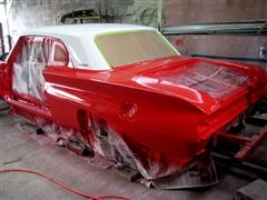 PONTIAC TEMPEST LEMANS 1962 - PINTURA  2a ETAPA (UNIBODY)