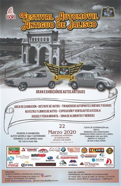 Festival Automóvil Antiguo de Jalisco 2020