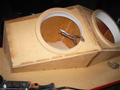 Datsun z 280 Restauracion - FASE 5  Cajon de woofers