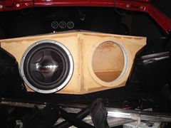 Datsun z 280 Restauracion - FASE 5  Cajon de woofers