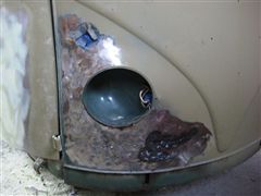 COMBI VW 1966 - ARREGLANDO GOLPES