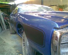 Dodge charger 1971 hardtop conversion SE - sexta etapa