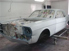 reconstruccion de mustang 1966 - armado