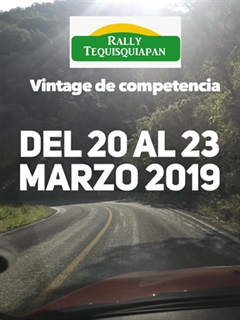 Rally Tequisquiapan Vintage 2019