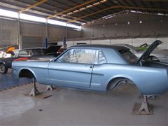 reconstruccion de mustang 1966 - armado