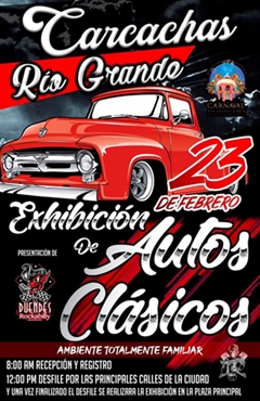 Exhibición de Autos Clásicos Carcachas Río Grande 2020