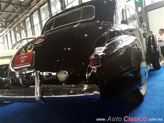 Salón Retromobile FMAAC México 2016 - 1938 Cadillac 60 Special Touring | 1938 Cadillac 60 Special Touring motor V8 346 pulg3 140hp
