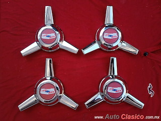 Spiners Para Tapones De Ruedas De Chevrolet BELAIR 1957 E Impala 1958