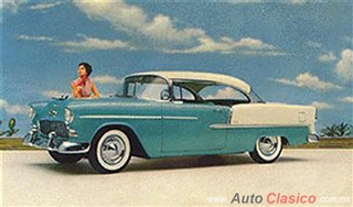 Chevrolet 1955 | Bel Air Sport Coupe, India Ivory – Regal Turquoise