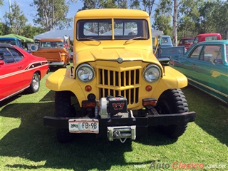 7o Maquinas y Rock & Roll Aguascalientes 2015 - Imágenes del Evento - Parte II | 1955 Willys Pickup