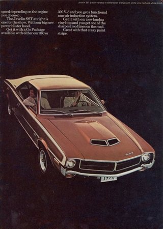 Rambler | 1970 AMC Javelin SST