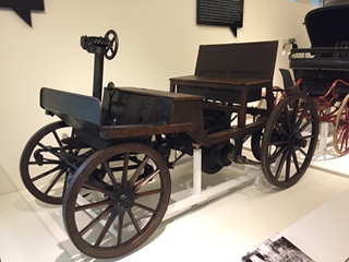 1875 Siegfried Marcus automóvil de cuatro ruedas con motor de explosión