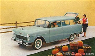 Chevrolet 1955 | 150 Vagoneta dos puertas, Sea-Mist Green
