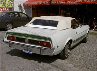 Mustang 73 convertible terminado | 