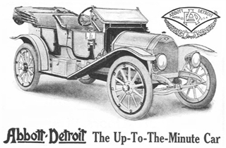 1911 Abbott-Detroit four Passenger Touring Car