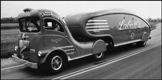 1947 White Labatt's Streamliner