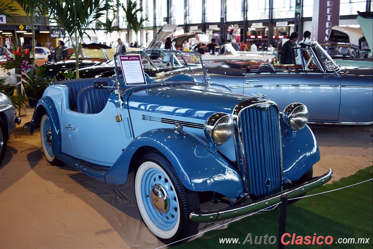 1949 Singer 4A. Motor 4L de 1,074cc que desarrolla 36hp