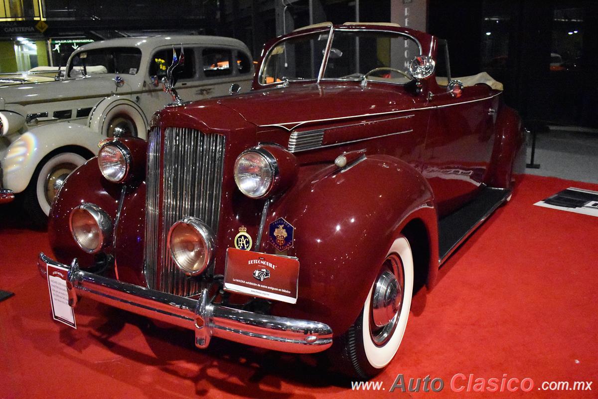 1939 Packard 115 Convertible, 6 cilindros en línea de 245ci con 100hp