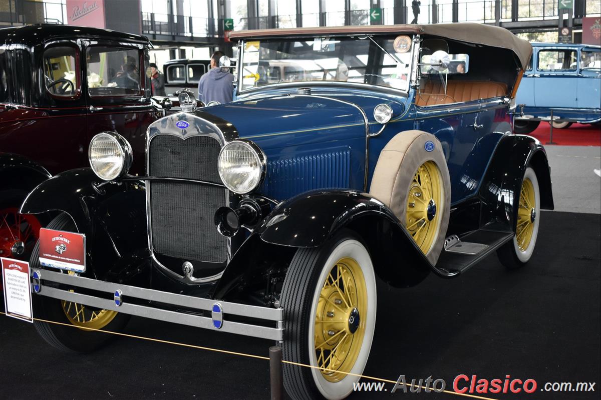 1930 Ford A Phaeton Deluxe 4 cilindros en línea de 40hp
