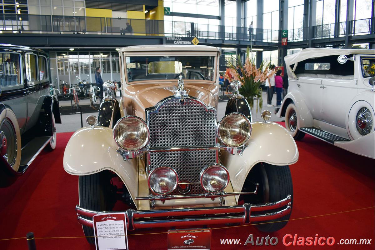 1931 Packard Eight 8 cilindros en línea de 385ci con 120hp