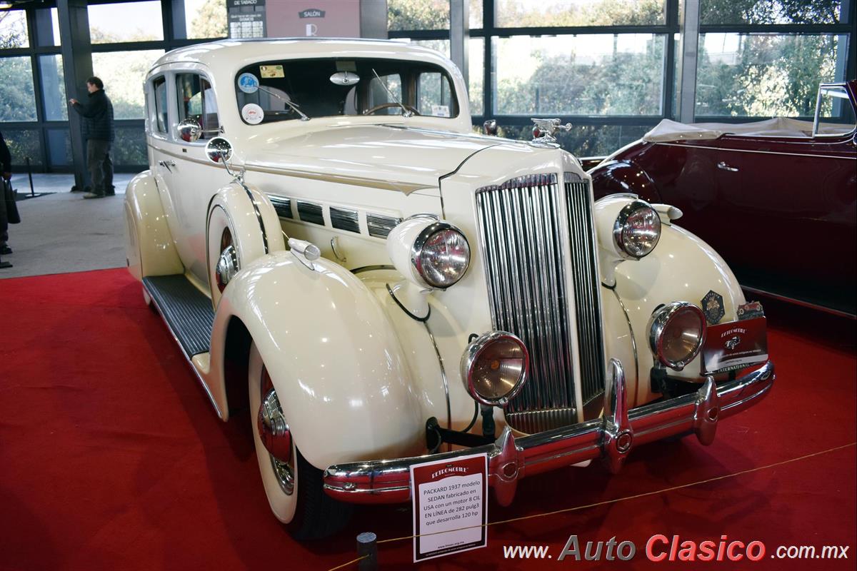 1937 Packard Sedan 8 cilindros en líne de 282ci con 120hp