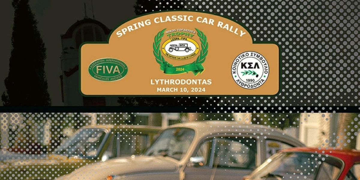 Spring Classic Car Rally Lythrodontas