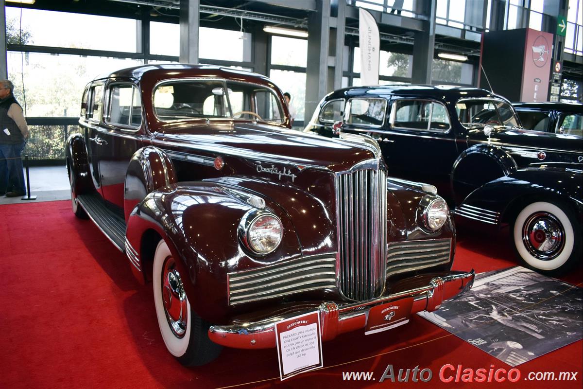 1942 2 Packard One Eighty 8 cilindros en línea de 356ci con 165hp