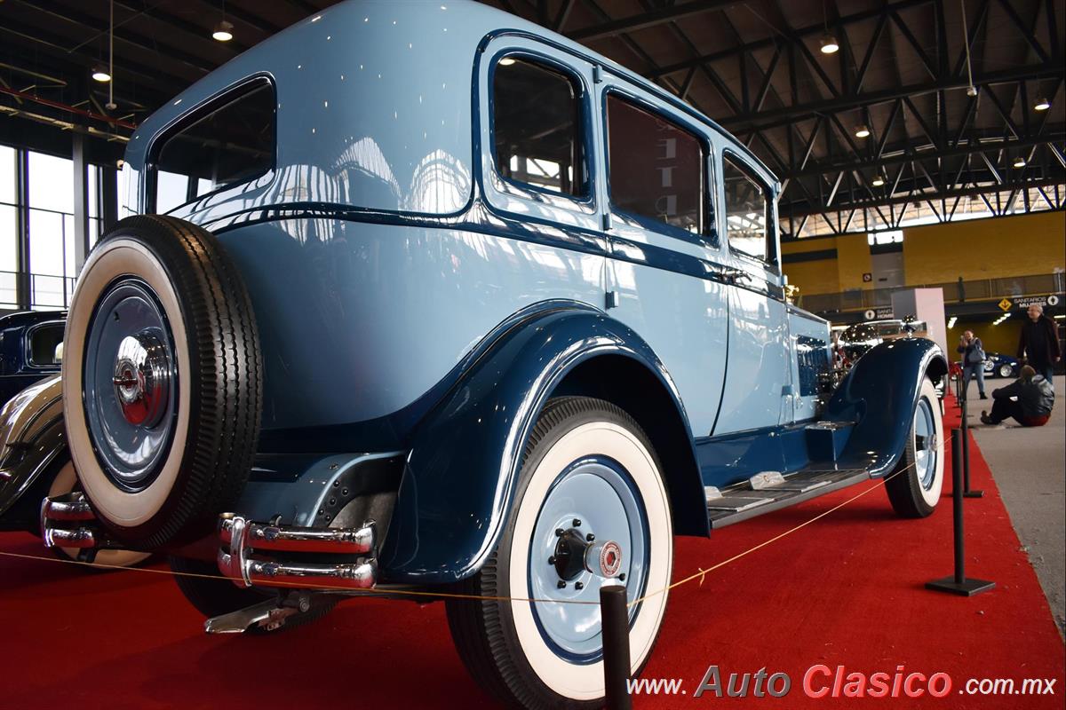 1930 Packard Eight, 8 cilindros en línea de 321ci con 100hp. Solo se fabricaron 1935