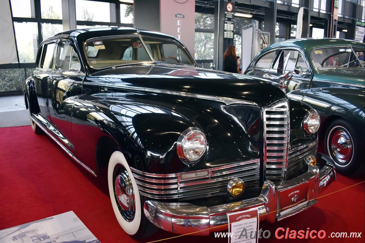 1947 Packard Custom Super Clipper Limosina 8 cilindros en línea de 356ci con 165hp