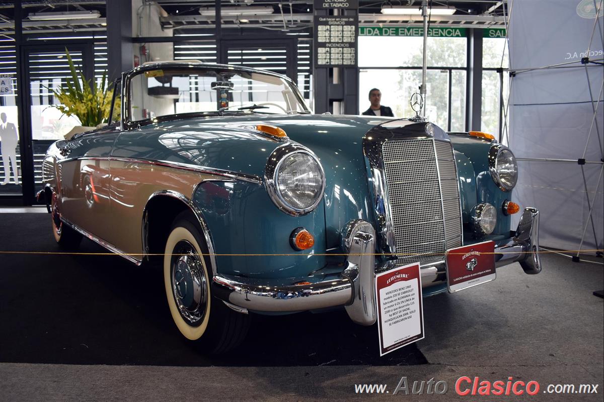 1960 Mercedes Benz 220 SE Cabriolet 6 cilindros en línea de 2200cc de 115hp. Best of show en Huixquilucan 2008. Solo se fabricaron 830
