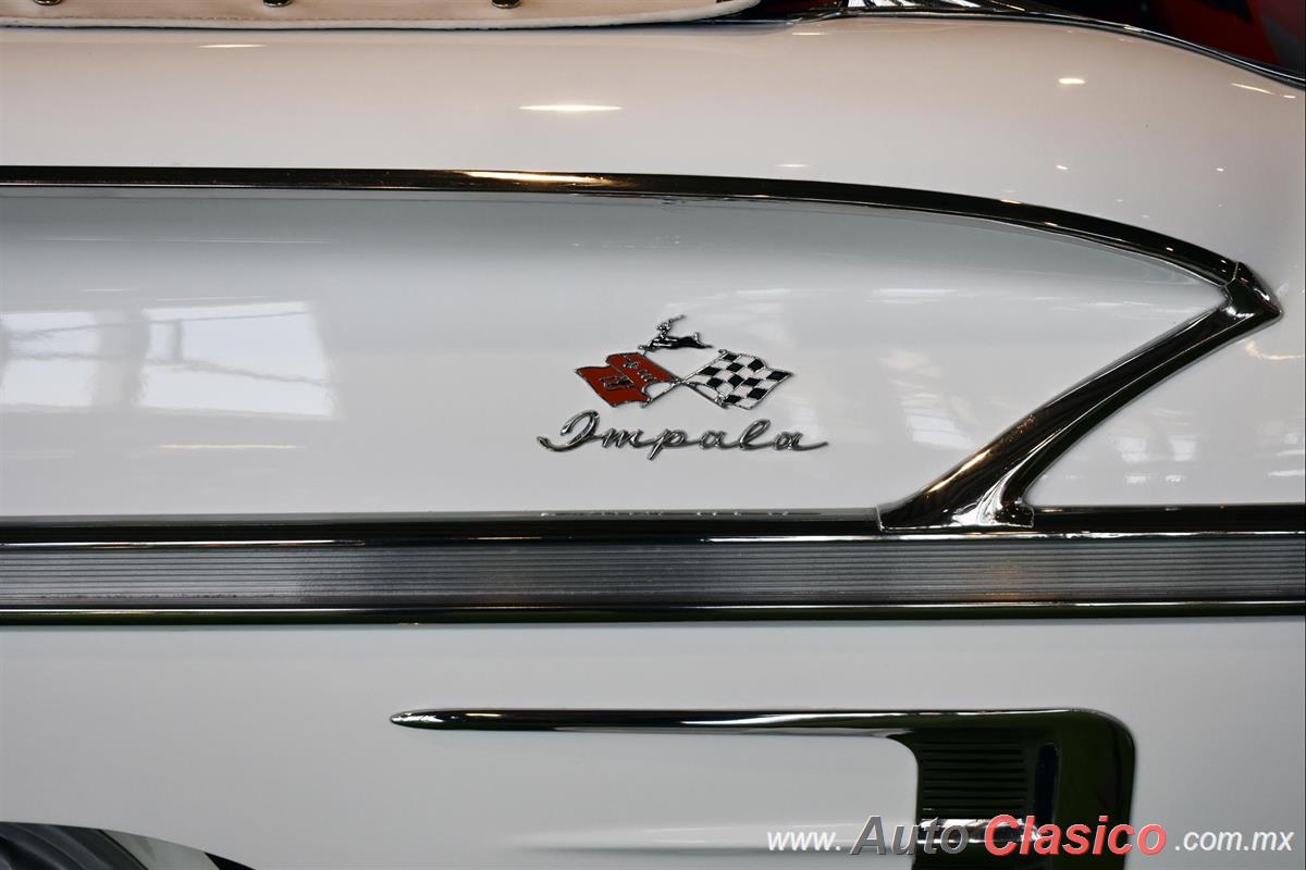 1958 Chevrolet Impala. Motor V8 de 350ci que desarrolla 210hp.